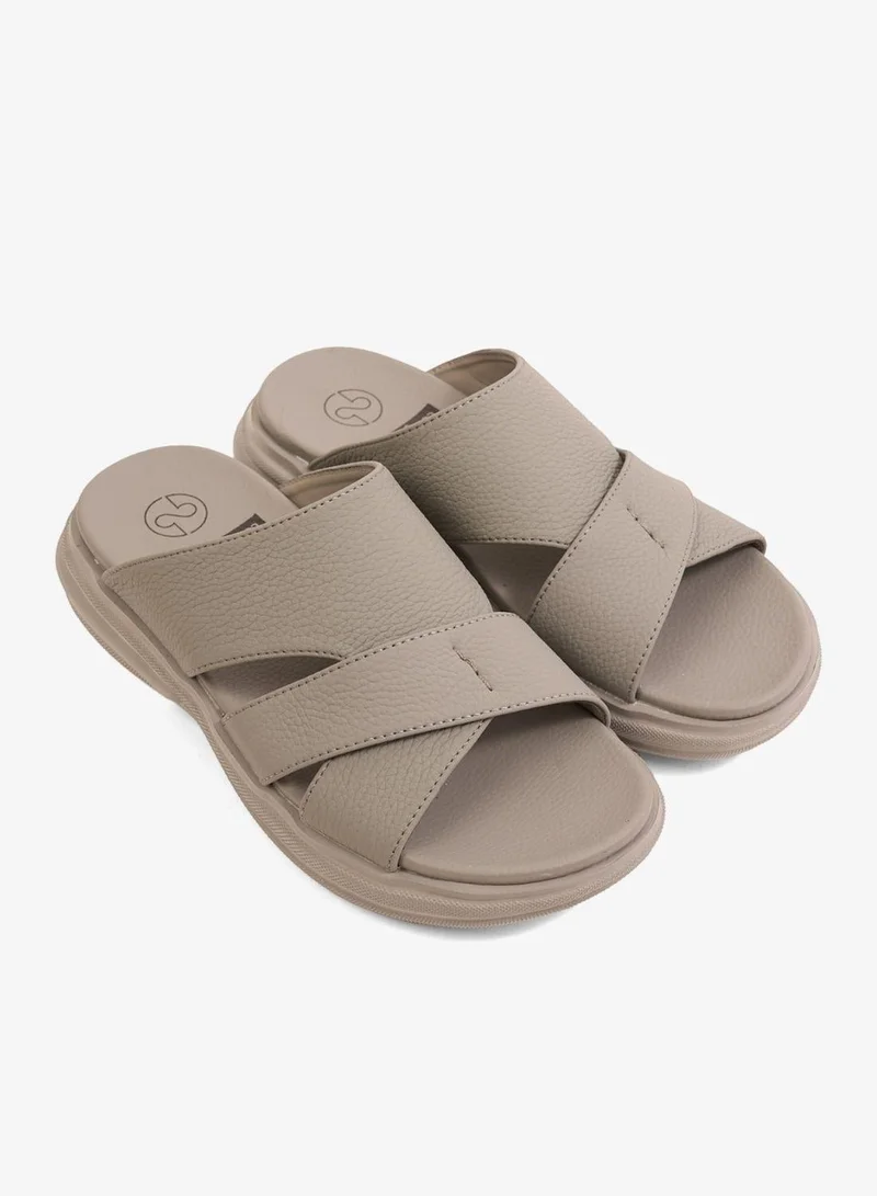 كومفورت بلس صنادل سحابية مريحة بلس رمادية